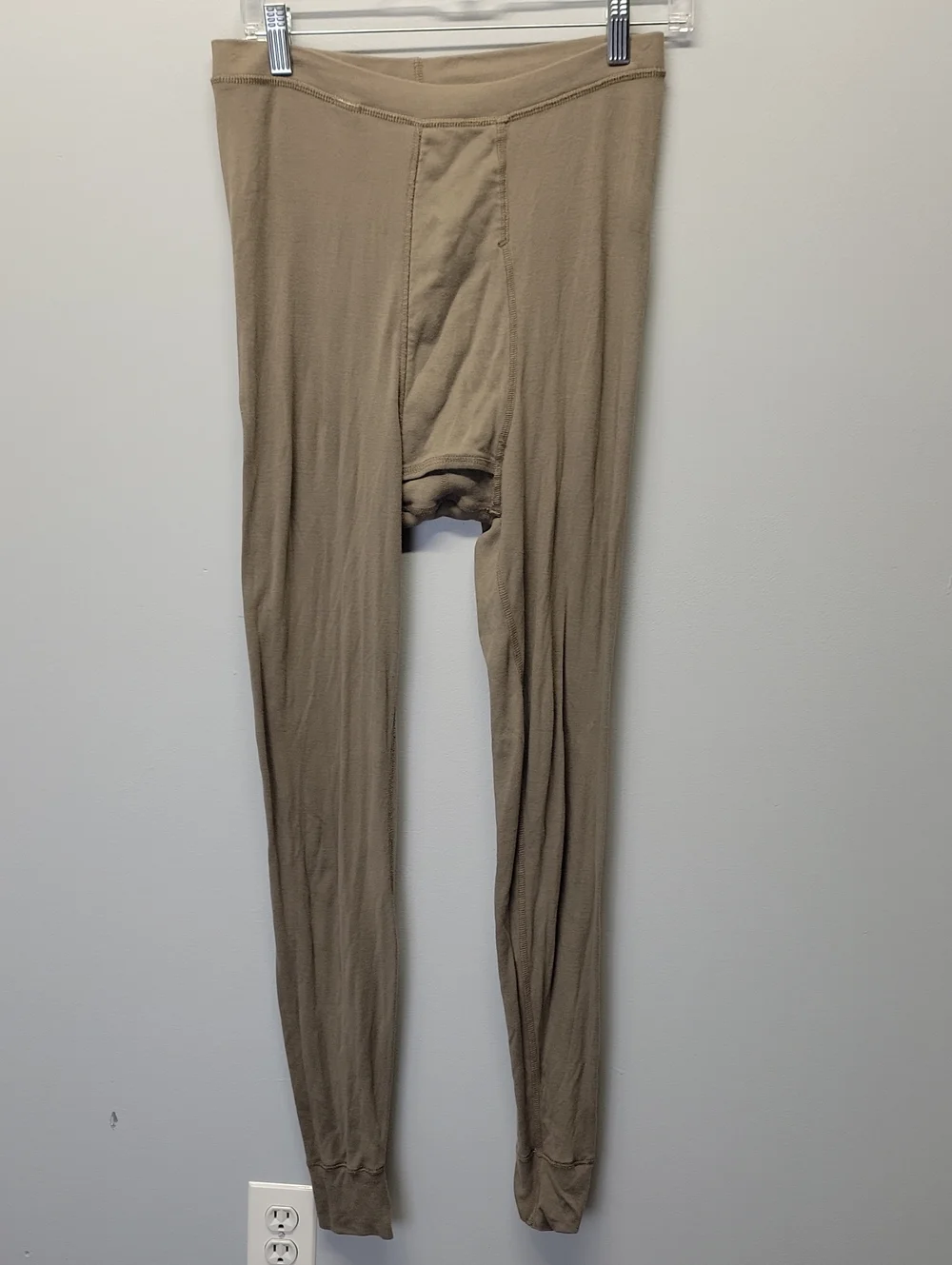 Heereseigentum Fecsa/2020 army green long johns all cotton size 4 / medium